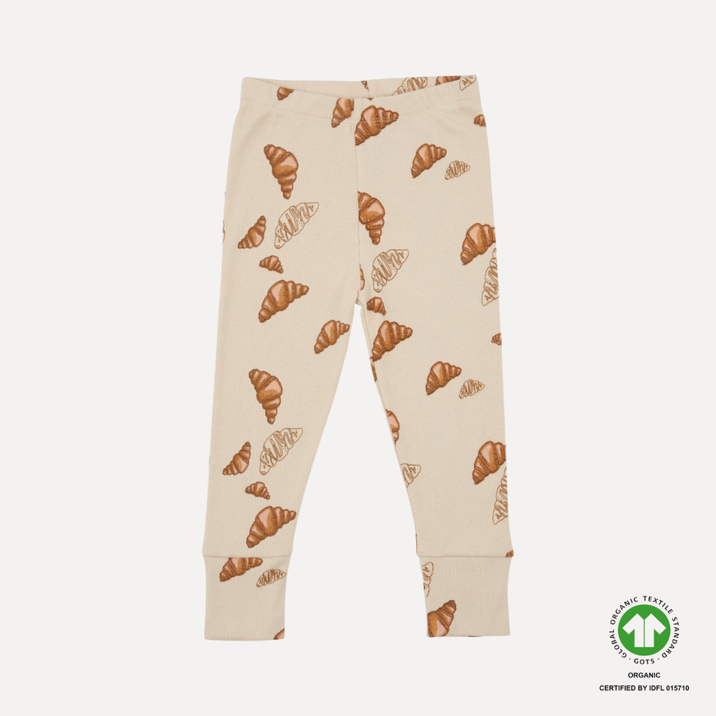 CARLI leggings - Croissant big print