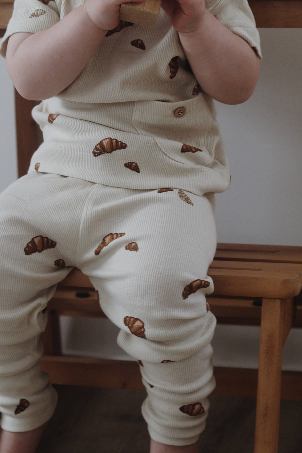 CARLI leggings - Croissant big print