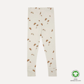 CARLI leggings - Croissant mini print