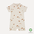 CARLSEN suit  kort ærmet - Croissant mini print