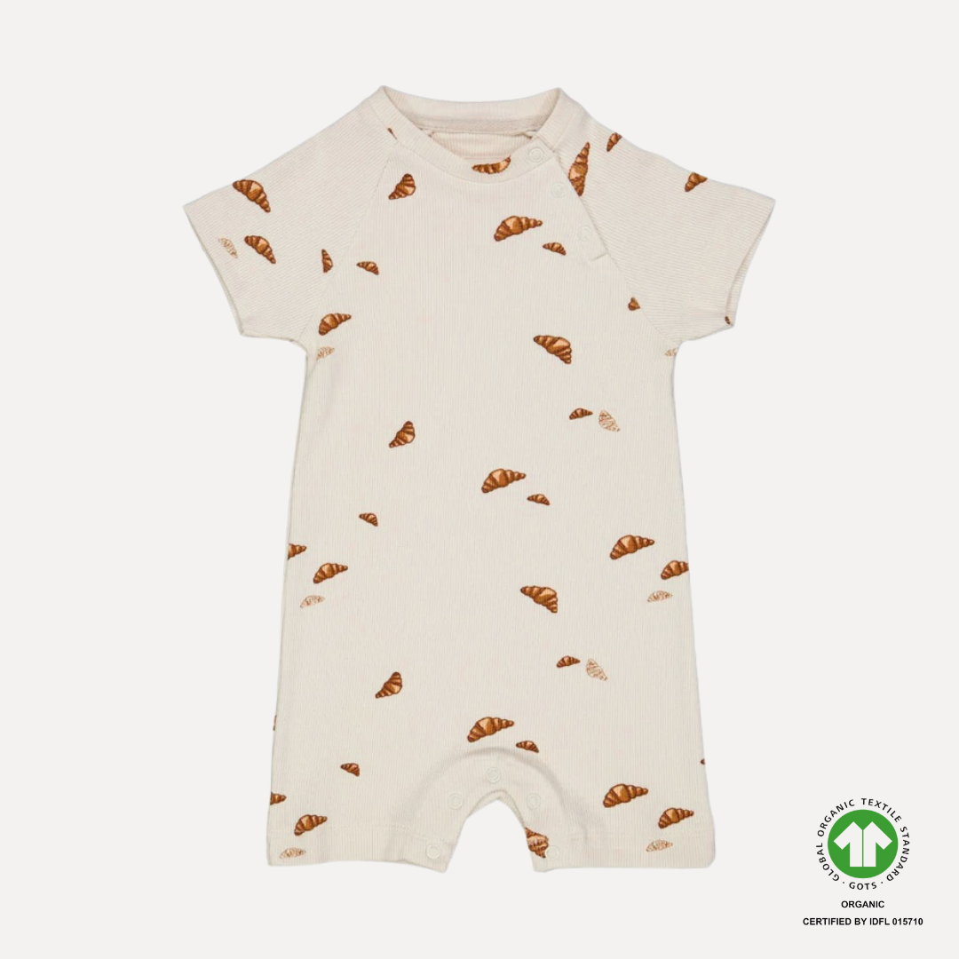 CARLSEN suit  kort ærmet - Croissant mini print